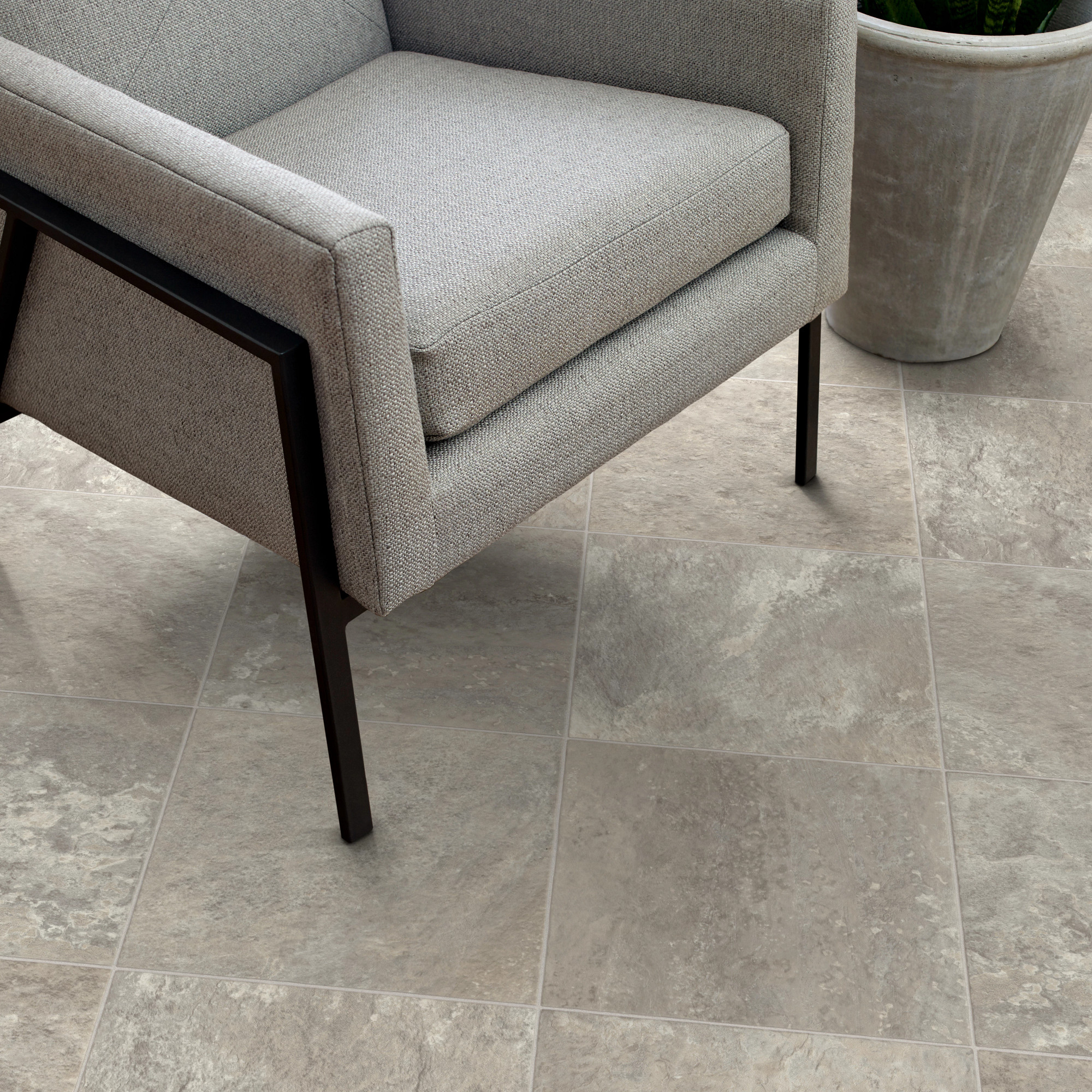 Essence flooring, shown in a room