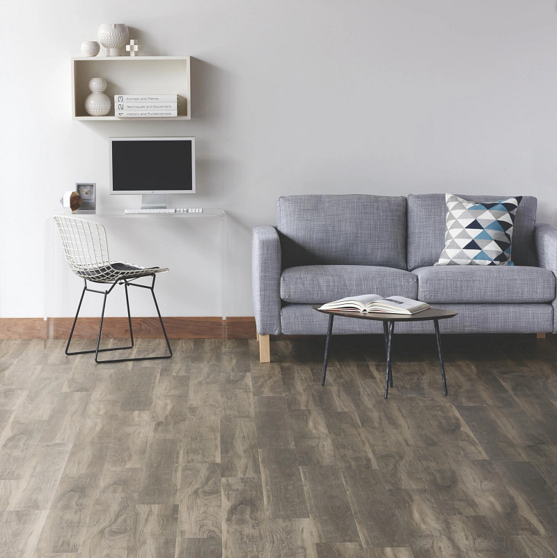 Beaumont Street flooring in a room