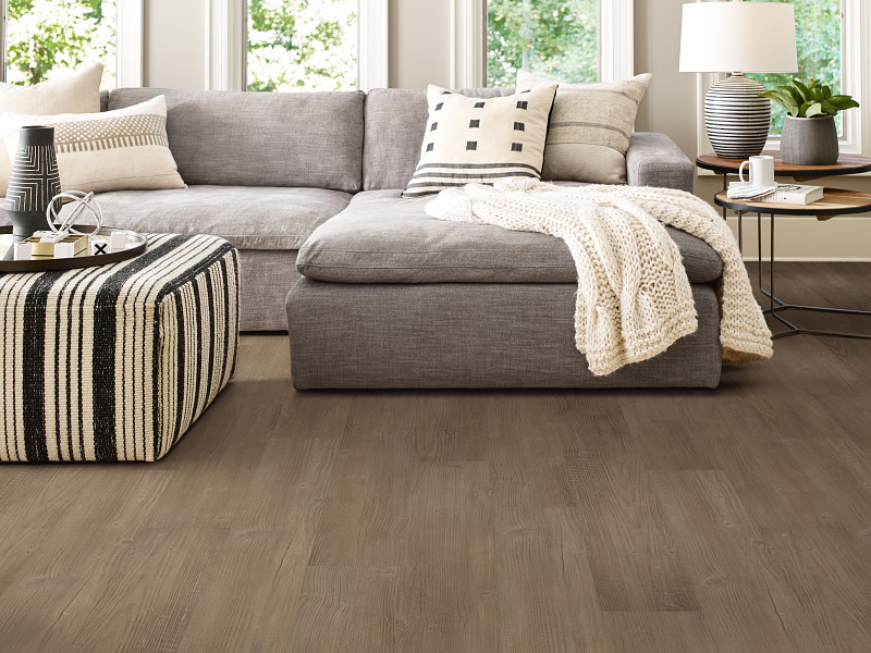 Casual Comfort flooring in a room