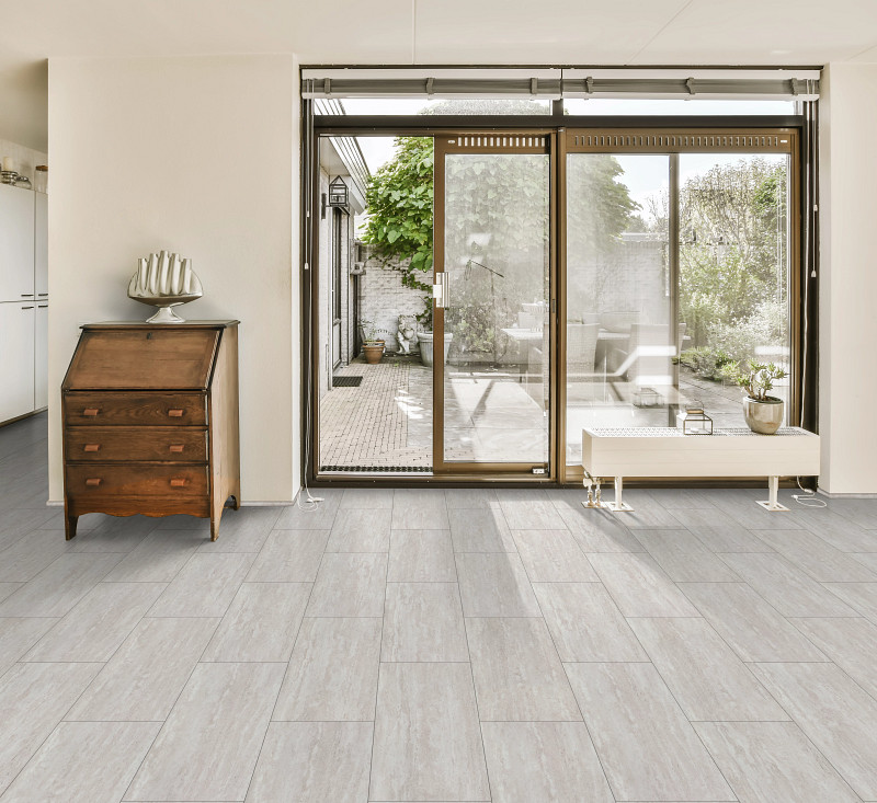 Mari Travertine flooring in a room