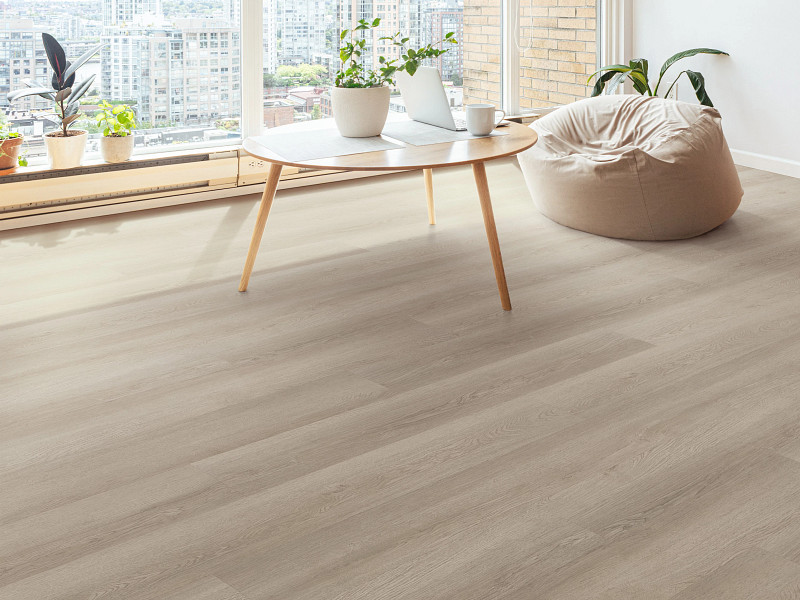 Pampas flooring in a room