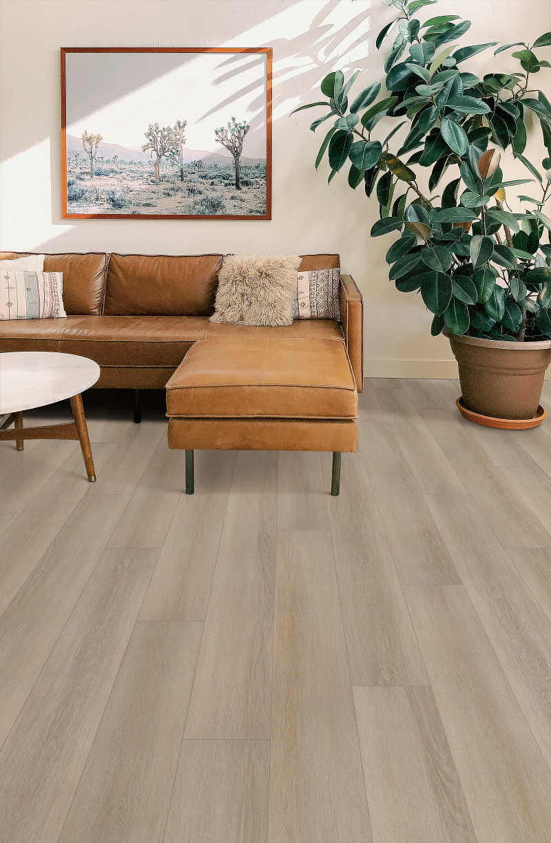 Muted Ember Oak flooring in a room