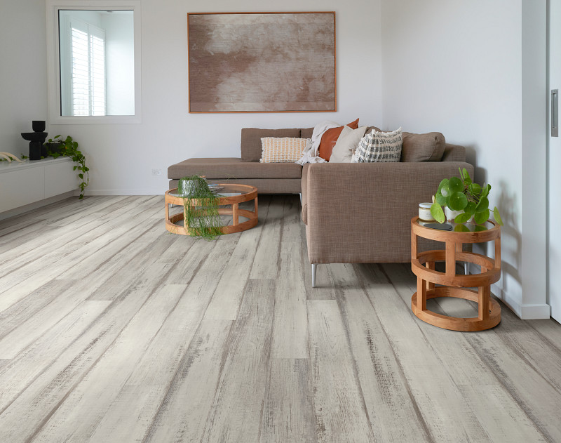 Fresh Driftwood flooring in a room