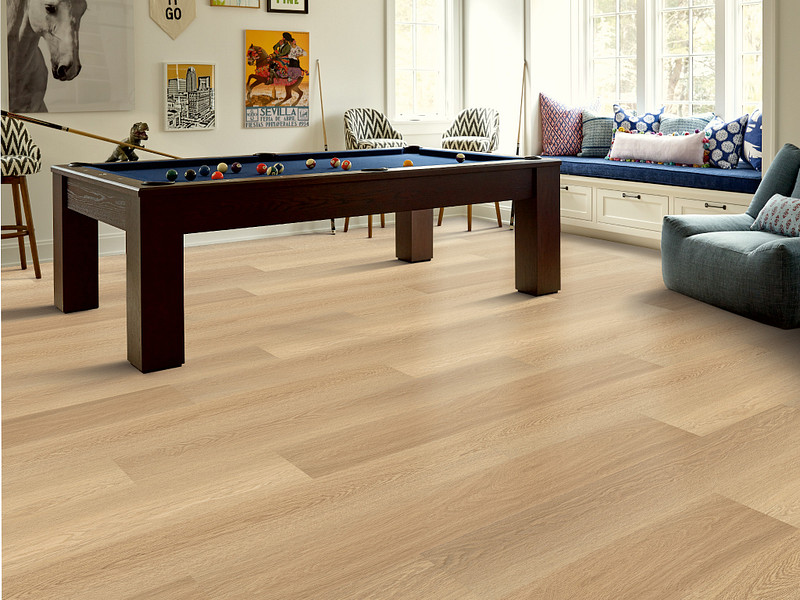 Castaway flooring in a room