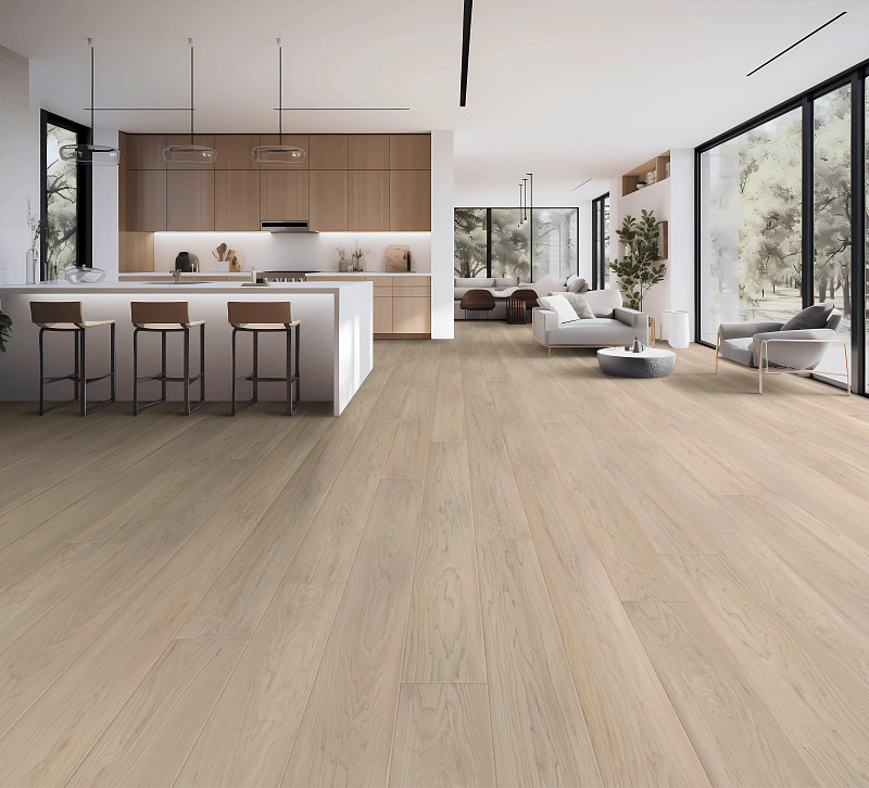 Coastal Dune Maple flooring in a room