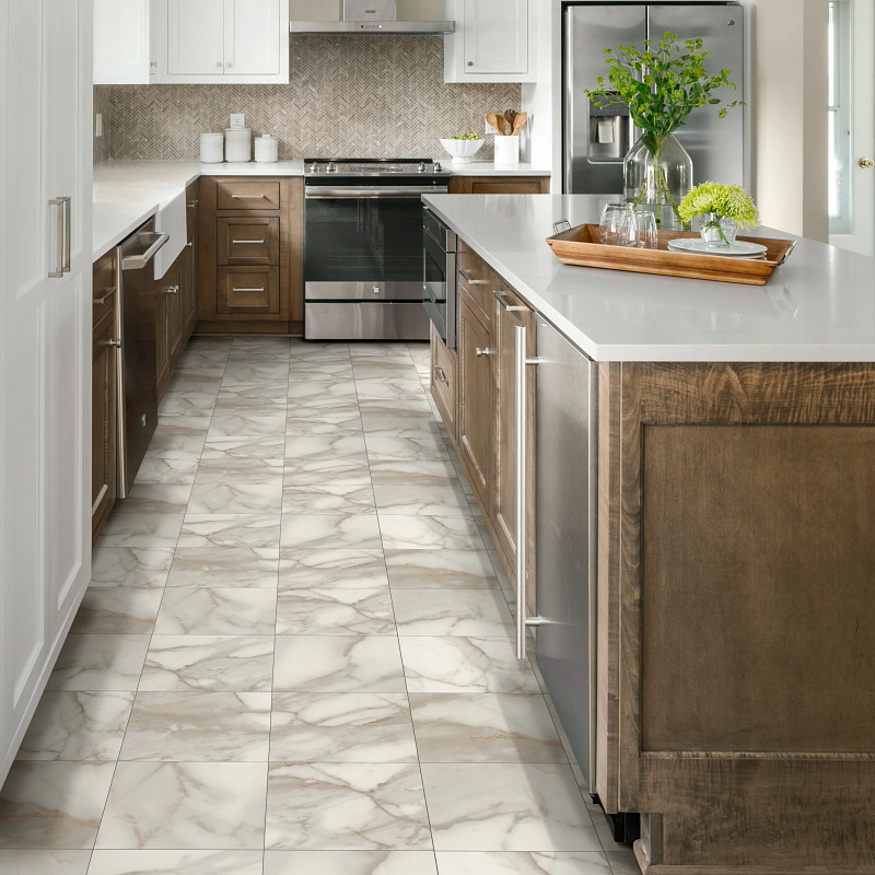 Aurora flooring in a room