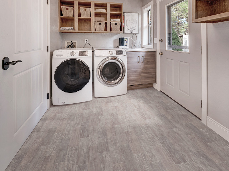 Leo flooring in a room
