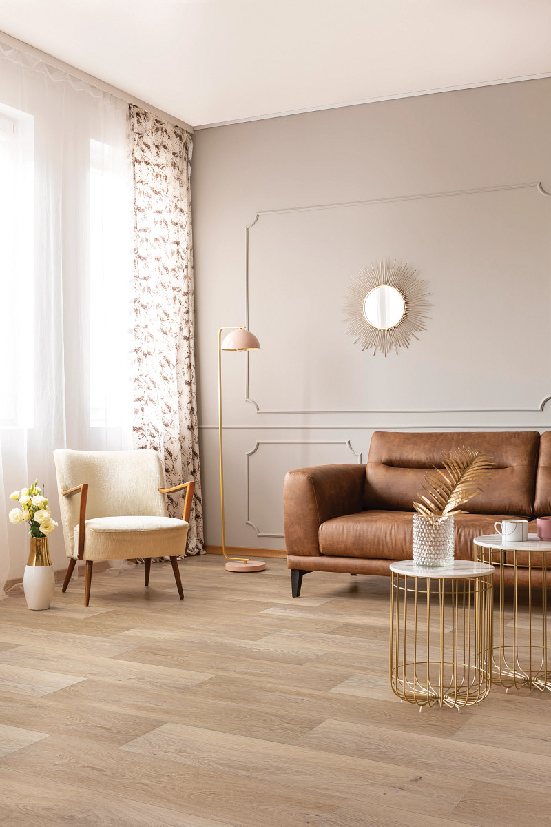 Bedford Oak flooring in a room