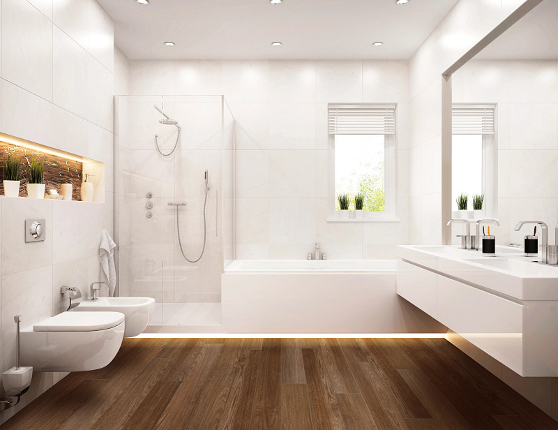 Ralston Walnut flooring in a room
