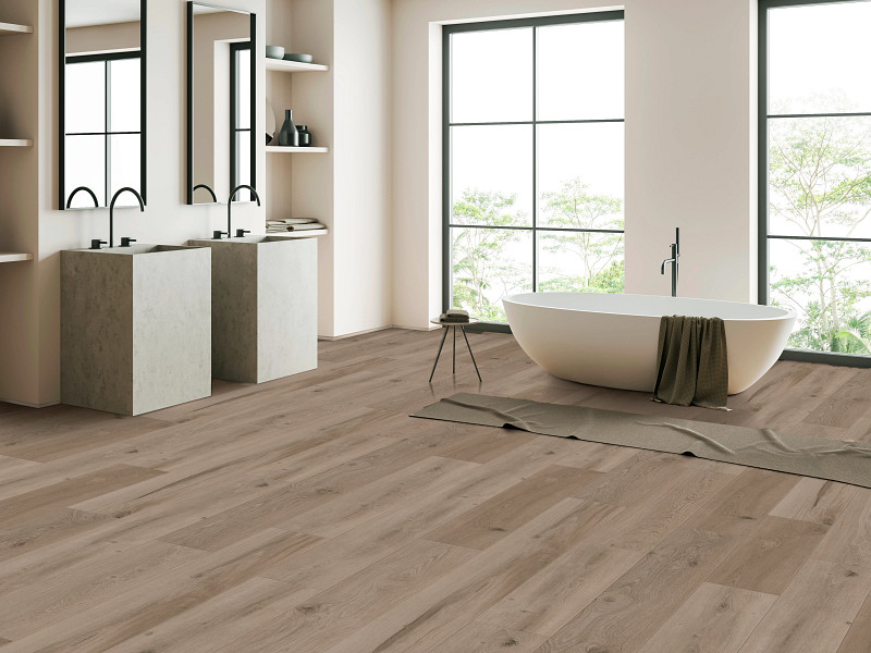 Smoky Linen Oak flooring in a room