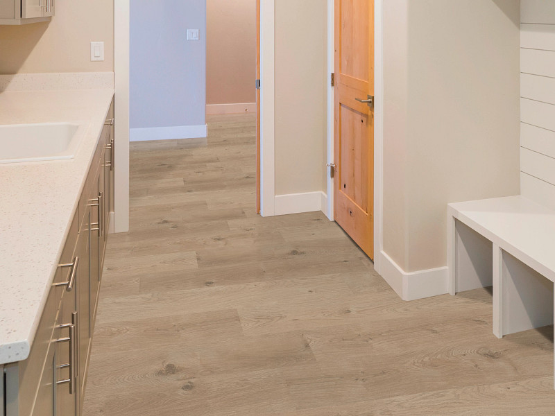 Golden Oak flooring in a room