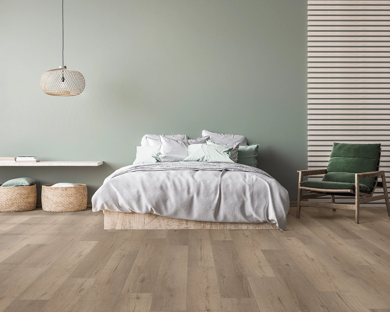Miles Oak flooring in a room