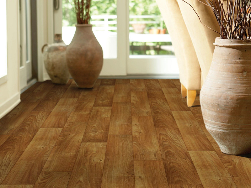 Dodge City flooring in a room