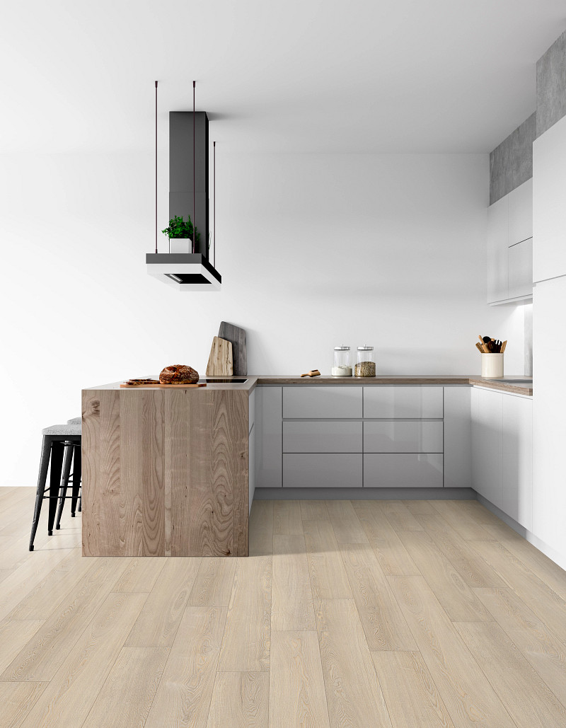 Conch Ash flooring in a room