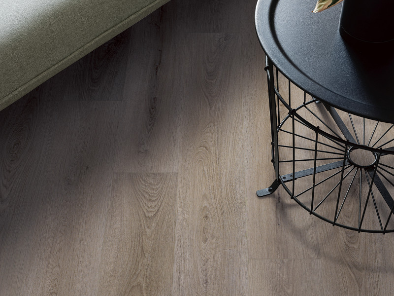 Ashen Brown flooring in a room