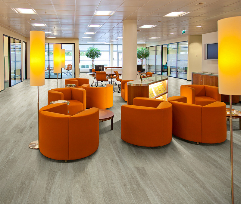 Music Row flooring in a room