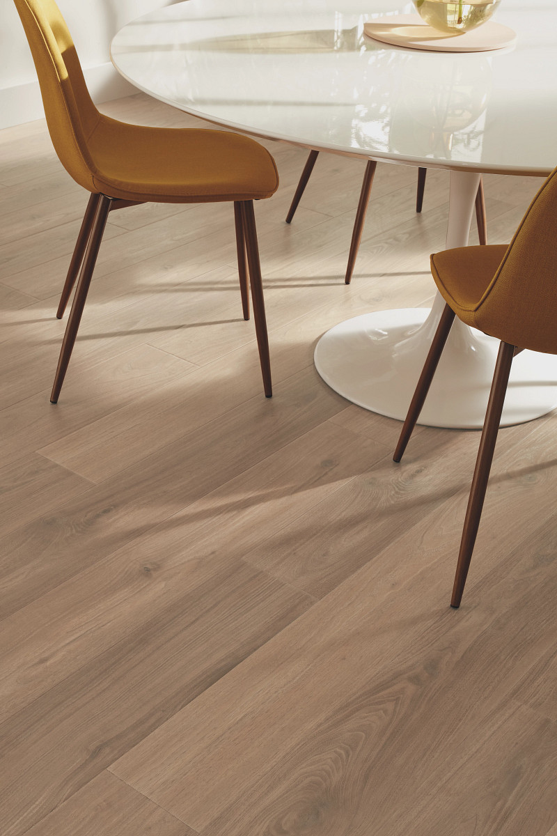 Irene Walnut flooring in a room
