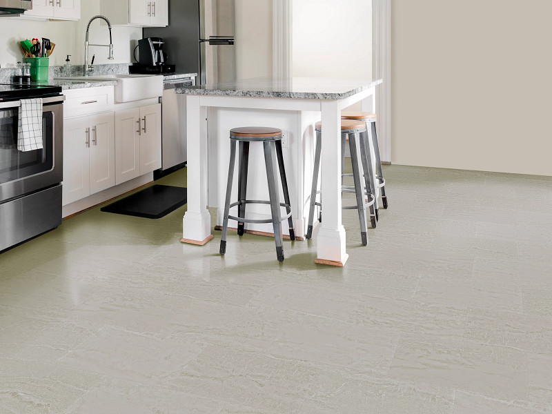 Fog flooring in a room
