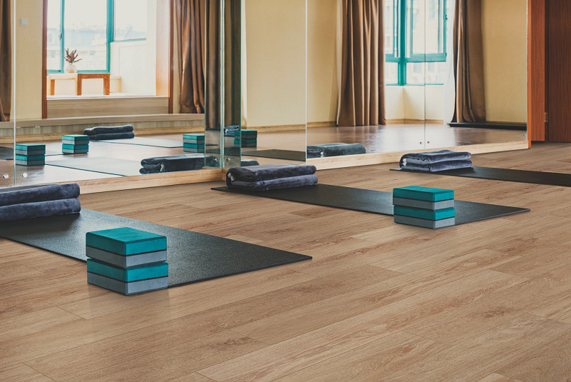 Lyric Oak flooring in a room