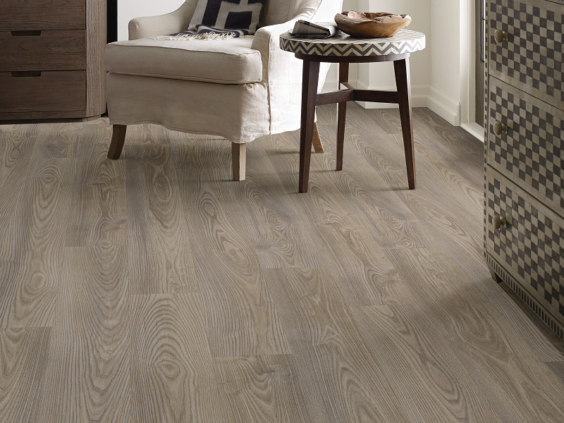 Grey Chestnut flooring in a room