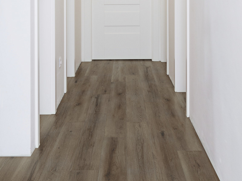 Fireside Brown flooring in a room