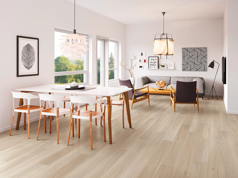 Kent Oak flooring in a room