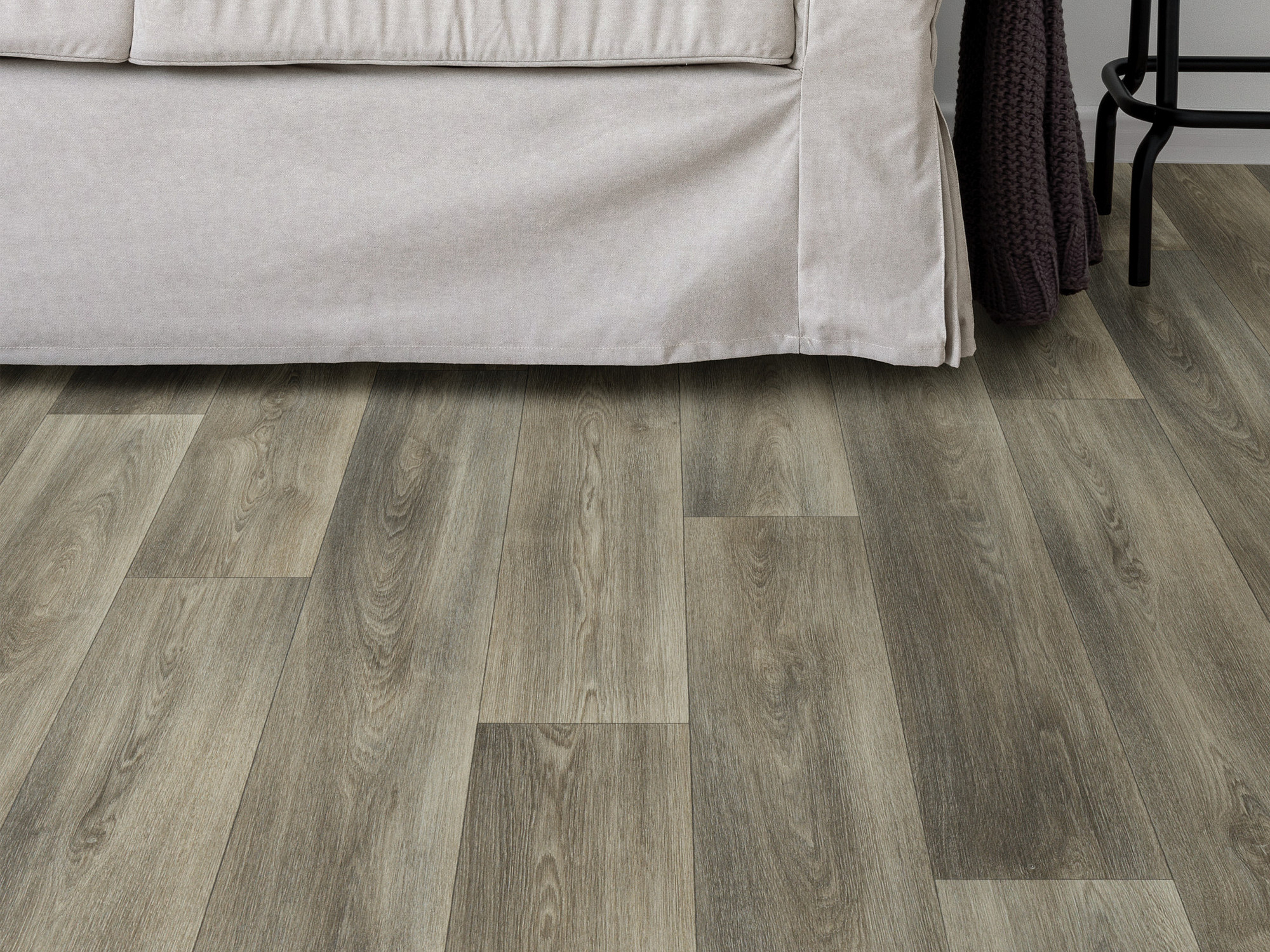 Moreland flooring, shown in a room
