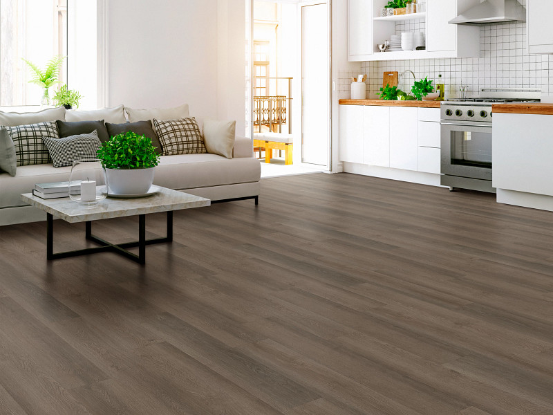 Seneca Oak flooring in a room