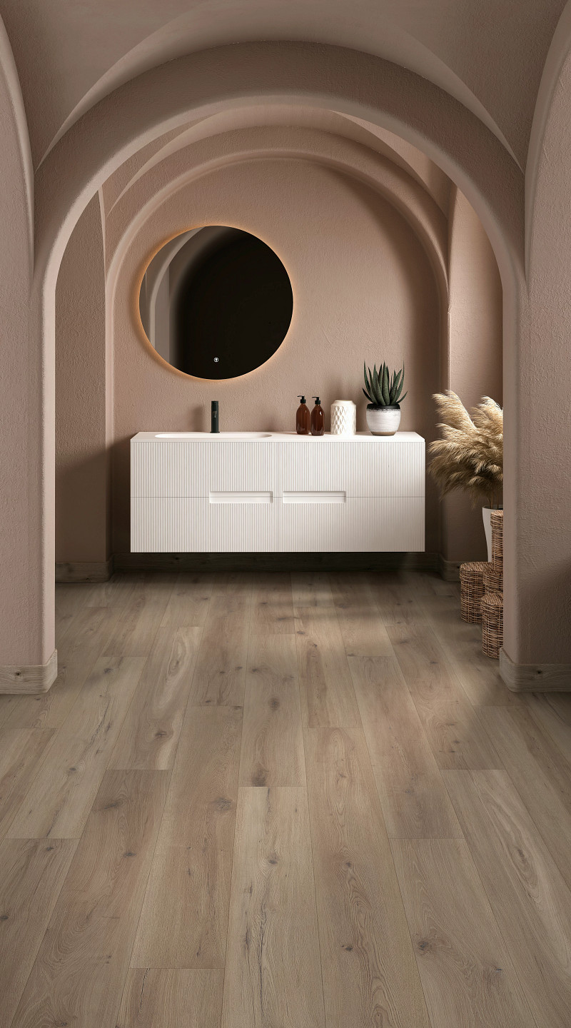Mist Oak flooring in a room