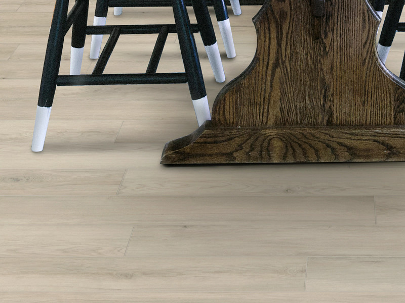Silk flooring in a room