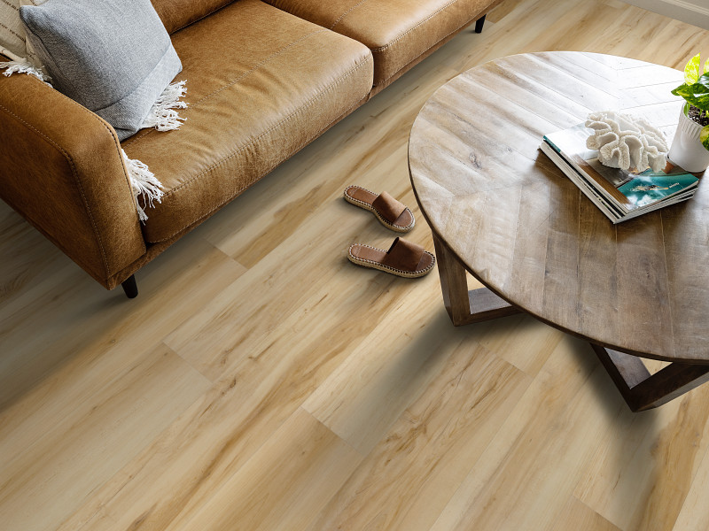 Butterfly White flooring in a room