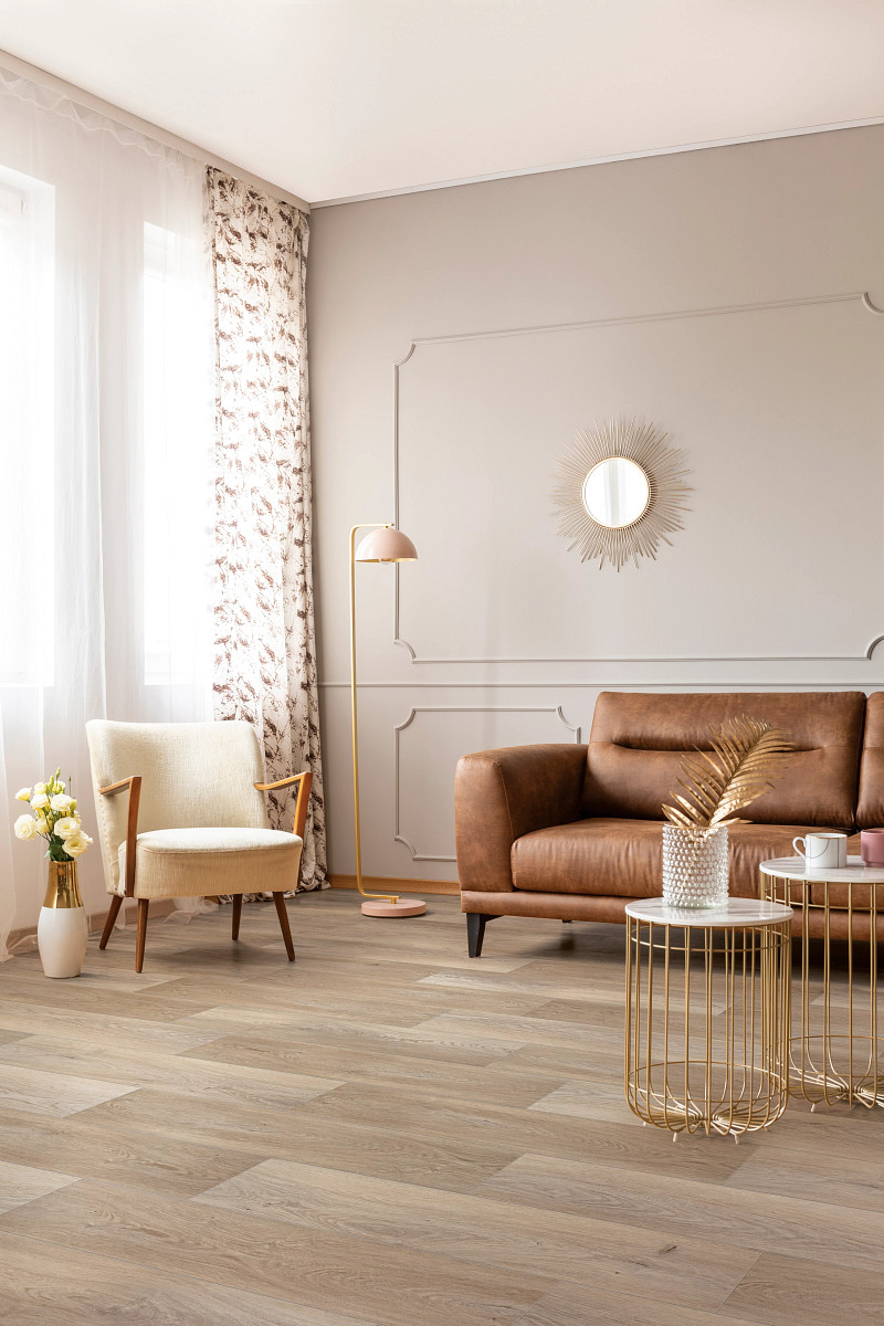 Bedford Oak flooring in a room
