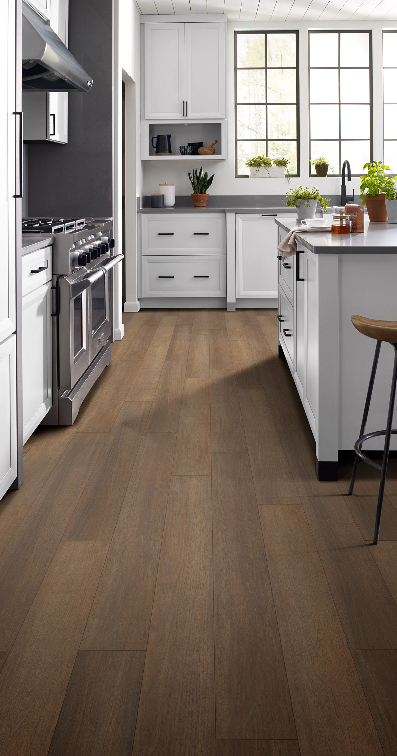 Gable flooring in a room