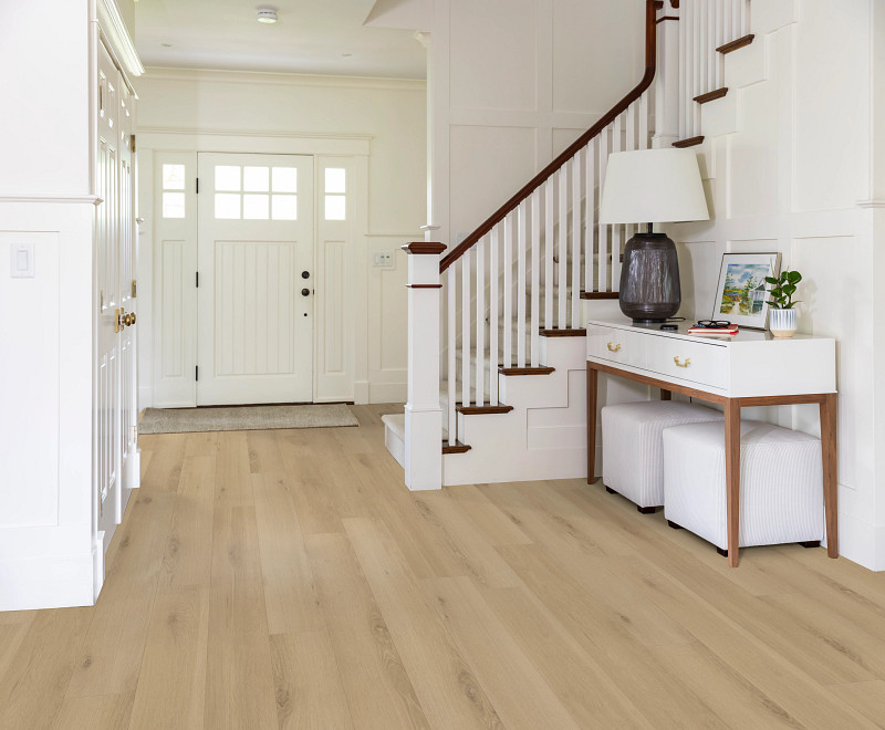 Arches flooring in a room