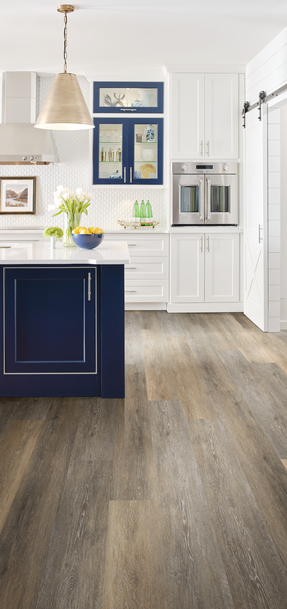 Blackstone Oak flooring, shown in a room