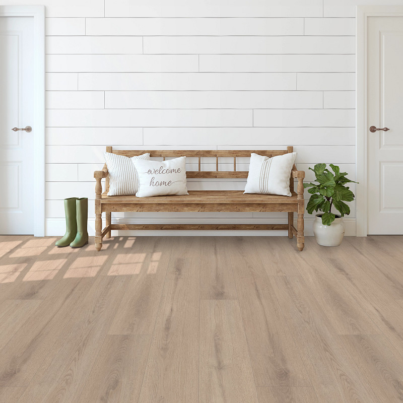 Journal flooring in a room