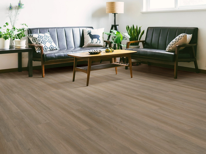 Native Pecan flooring in a room