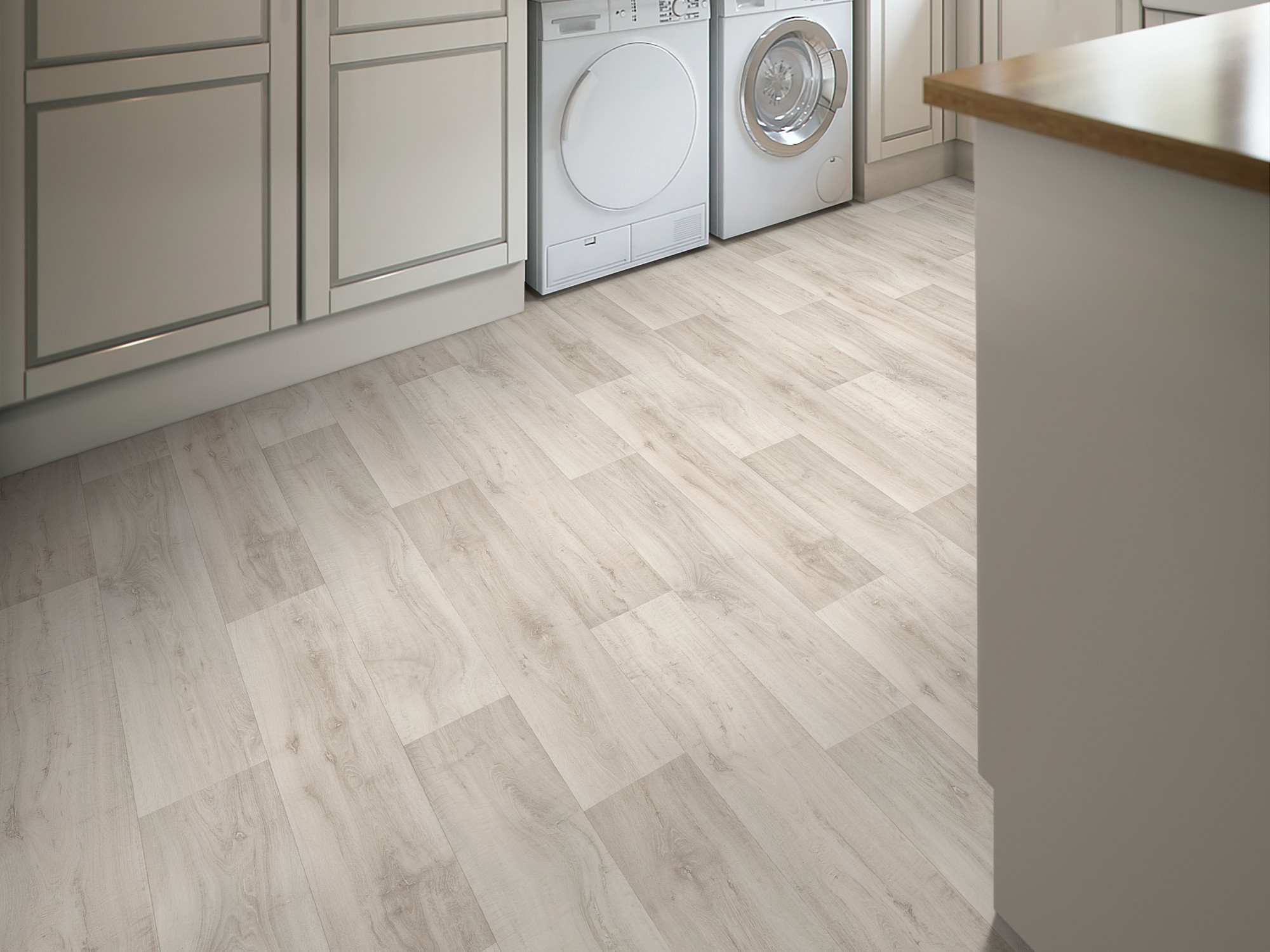 Lynx flooring, shown in a room