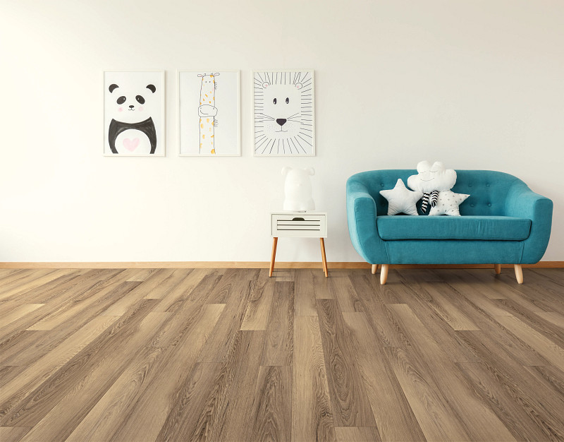 Brawley Chestnut flooring in a room