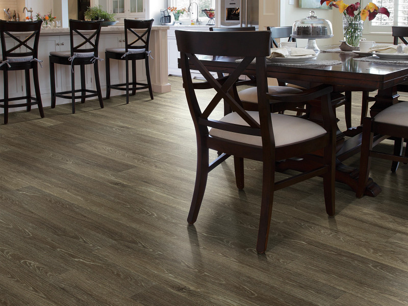 Batik flooring in a room