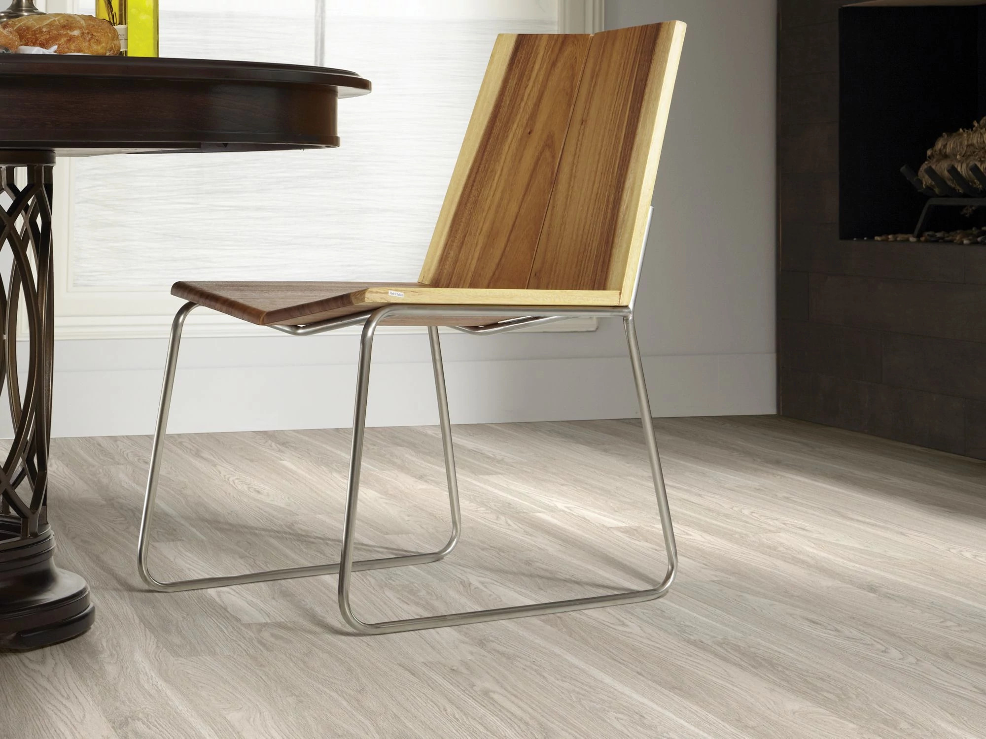 Shadow flooring, shown in a room