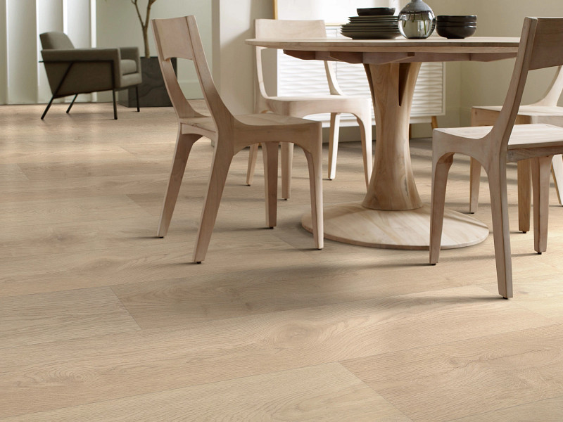 Essential White flooring in a room