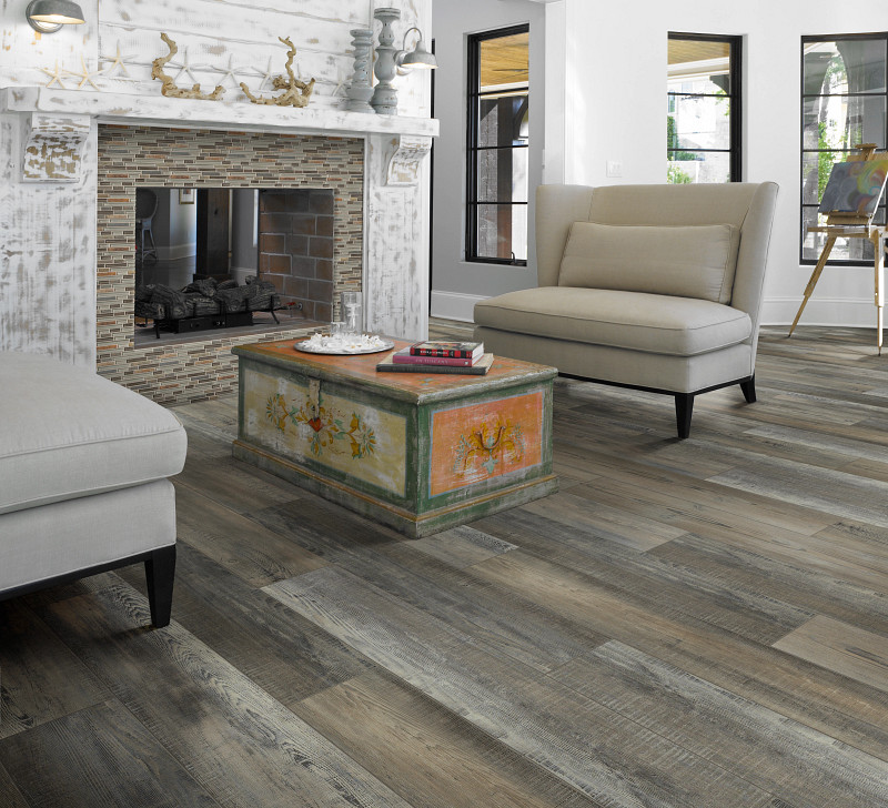 Tempesta flooring in a room