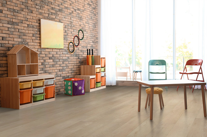 Desert Sand flooring in a room