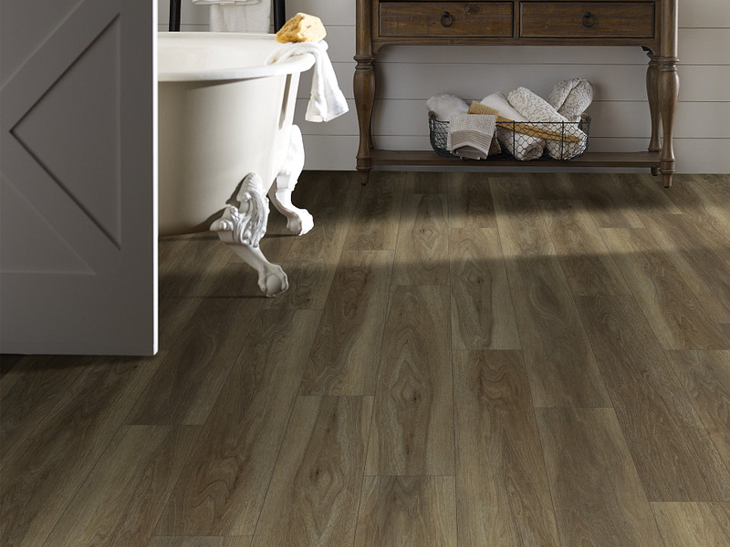 Wire Walnut flooring in a room