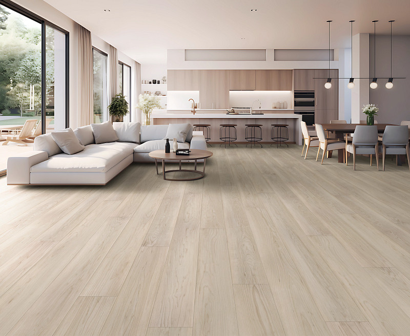 Sandstone Maple flooring in a room