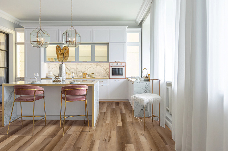 Dawson Maple flooring in a room