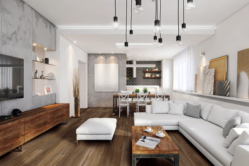 Reserve Oak flooring in a room
