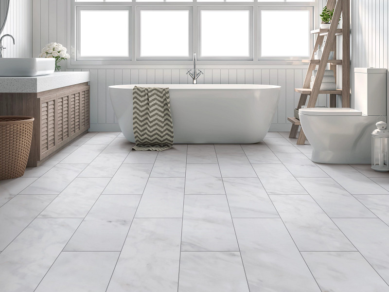 Frosted Pearl flooring in a room
