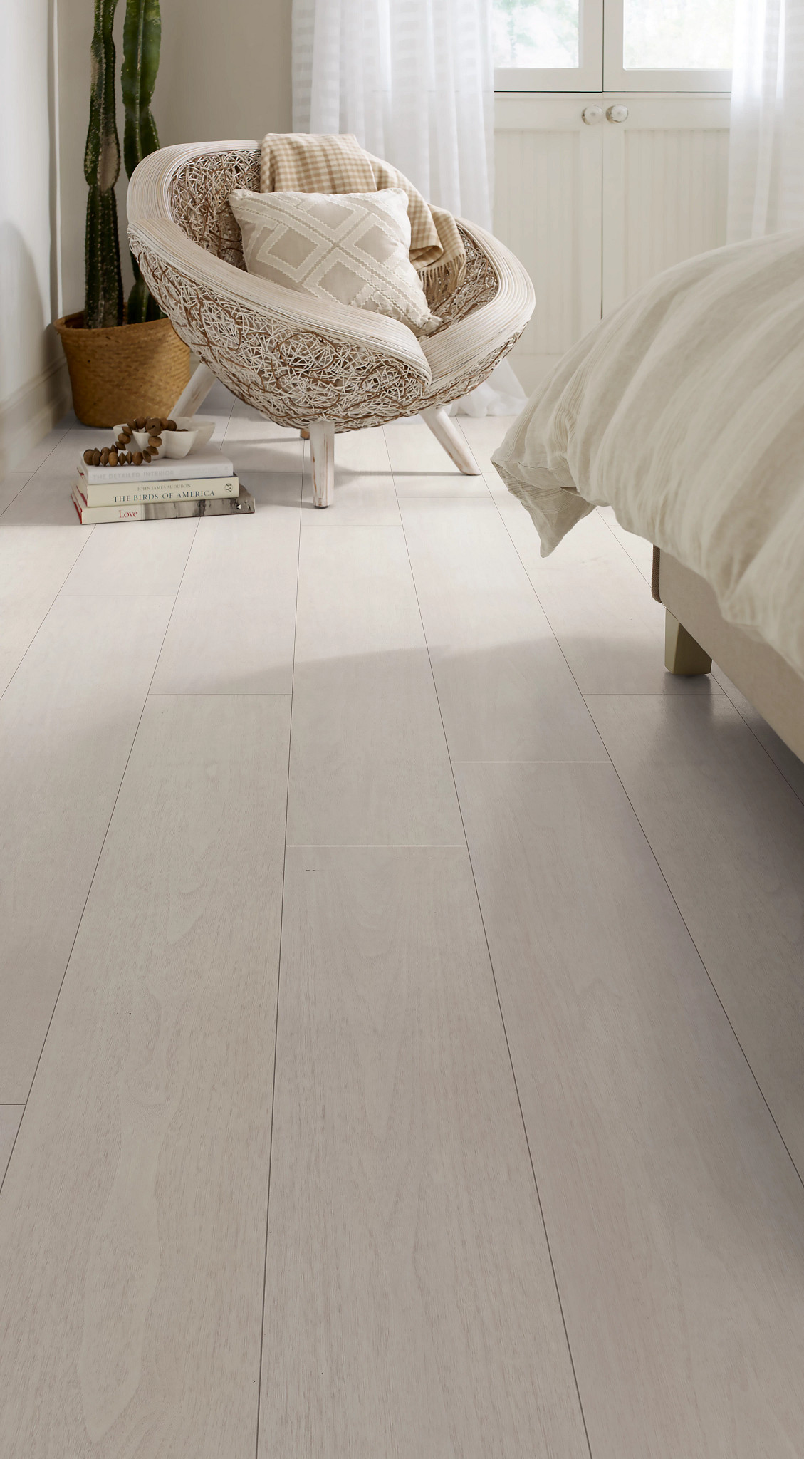 Oriel flooring, shown in a room